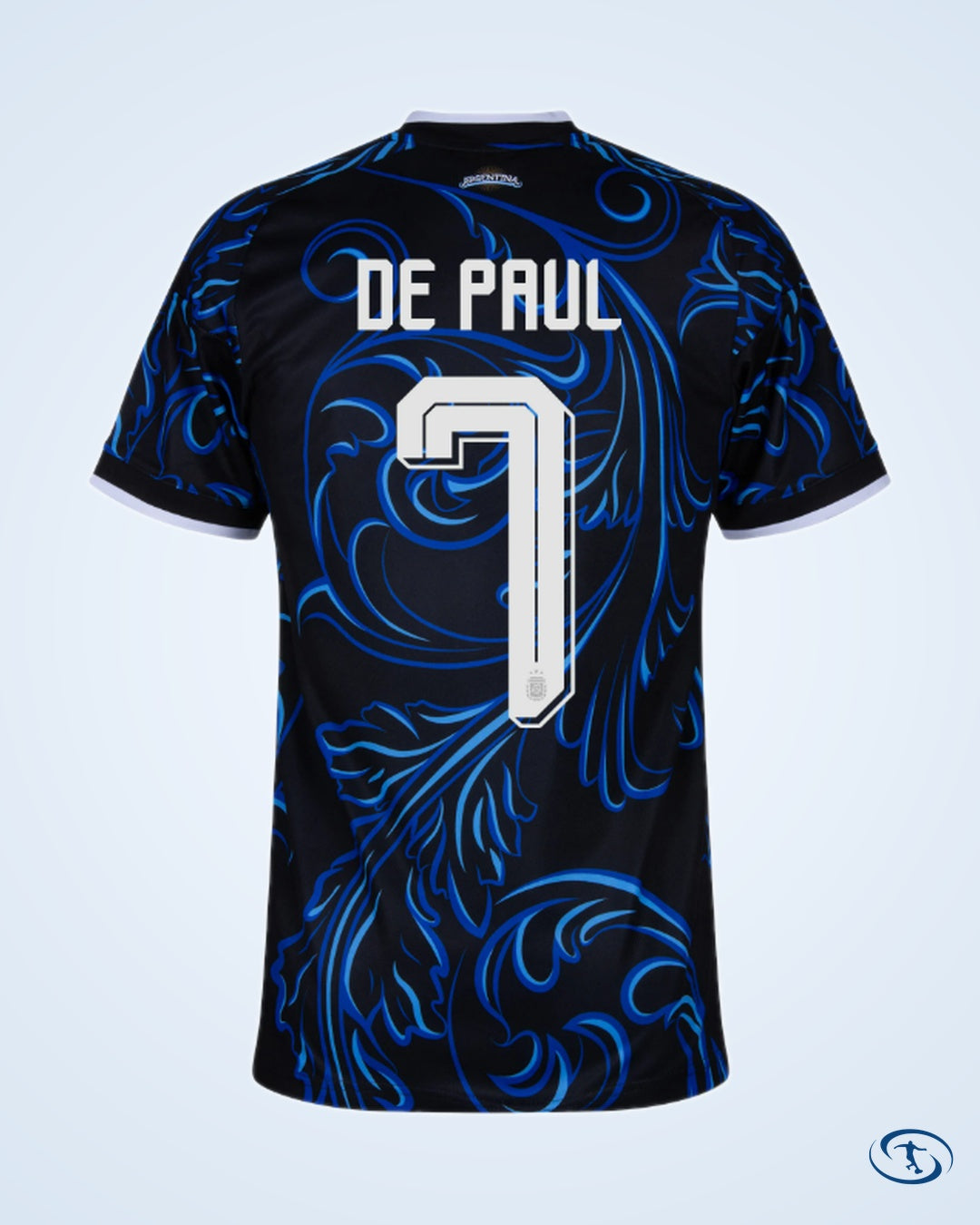Argentina Away Player Number Shirt 2026-2027 (Official Printing) - Men's