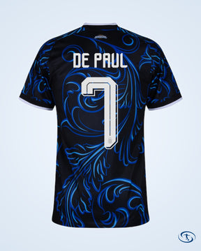 Argentina Away Player Number Shirt 2026-2027 (Official Printing) - Men's