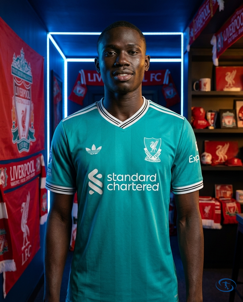 Camisa Liverpool Third 25/26 Torcedor Adidas Masculino - Verde - Front View | Sant Sport