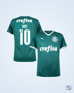 Palmeiras Home Rony 10 Shirt 2022-2023 (Fan Style Printing) - Men's