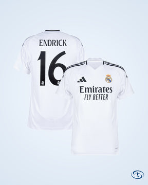 Real Madrid Shirt 2024-2025 Fan Version (Official Cup Printing)