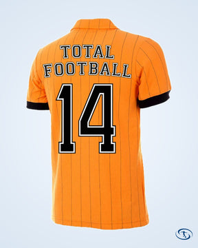 Holland Home Total Football 14 Retro Shirt 1983-1984 (‘78 Retro Flock Printing) - Men's