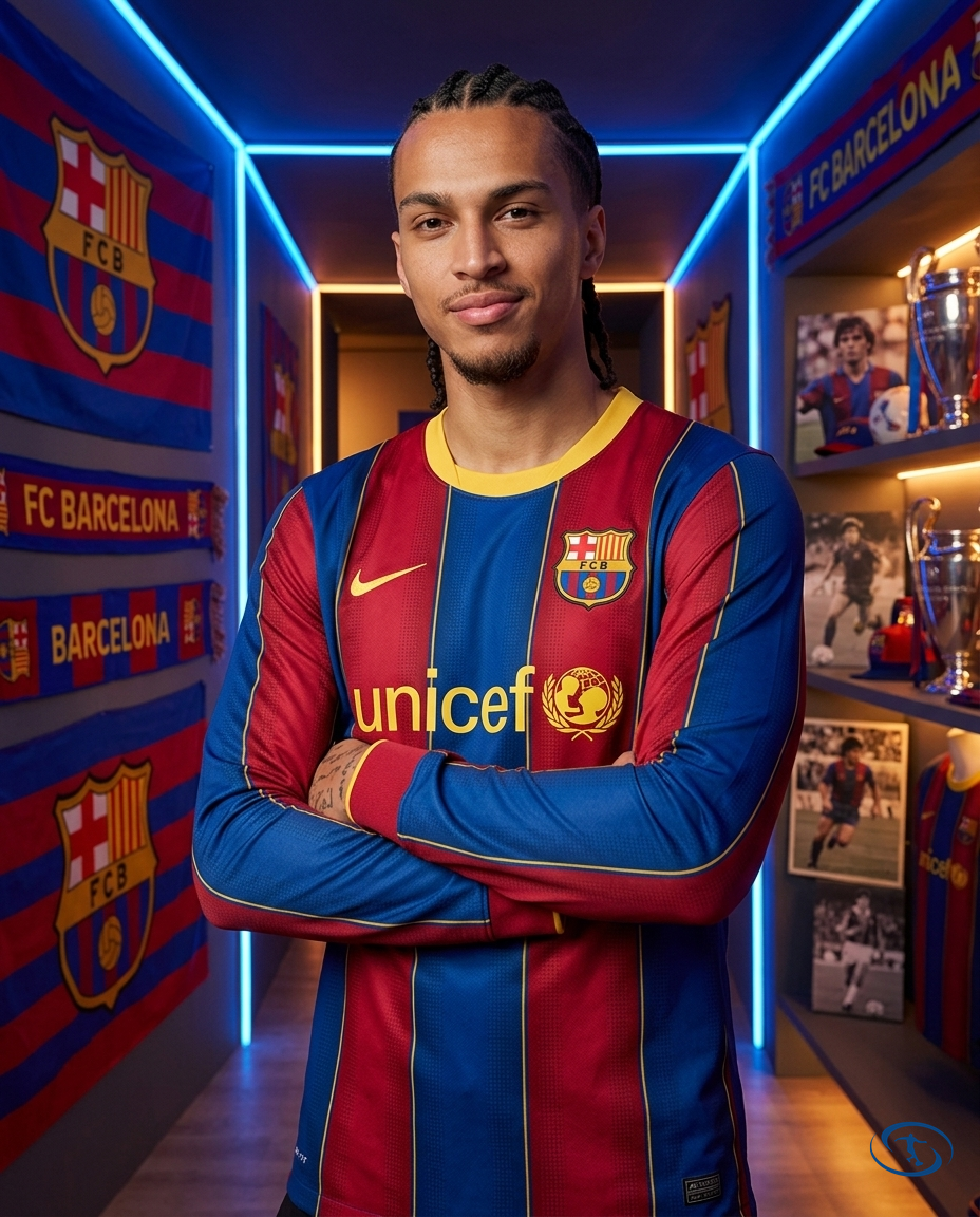 Camisa Barcelona Retrô Manga Longa 2010/11 Torcedor Nike Masculina - Side View | Sant Sport