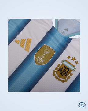 Argentina Authentic Home L/S Shirt 2026-2027 - Men's