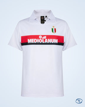 AC Milan Retro Away Gullit 10 Shirt 1987-1988 (Retro Flex Printing) - Men's | Sant Sport
