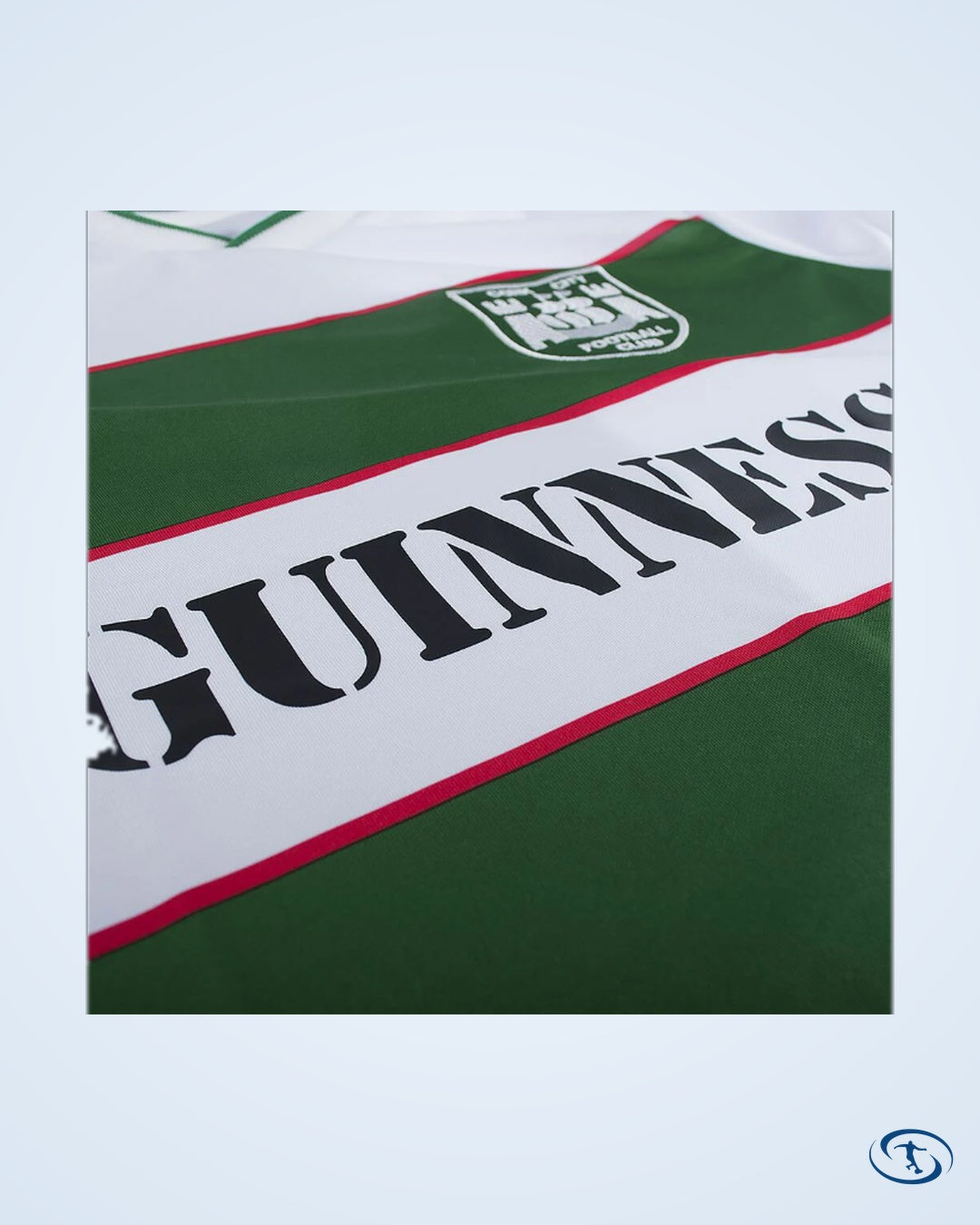 Cork City FC No.10 (Brooking) Home Retro Shirt 1984-1985 (Retro Flock Printing) - Men's