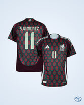 Mexico Home Authentic Shirt 2024-2025 Player Version (Official Printing)