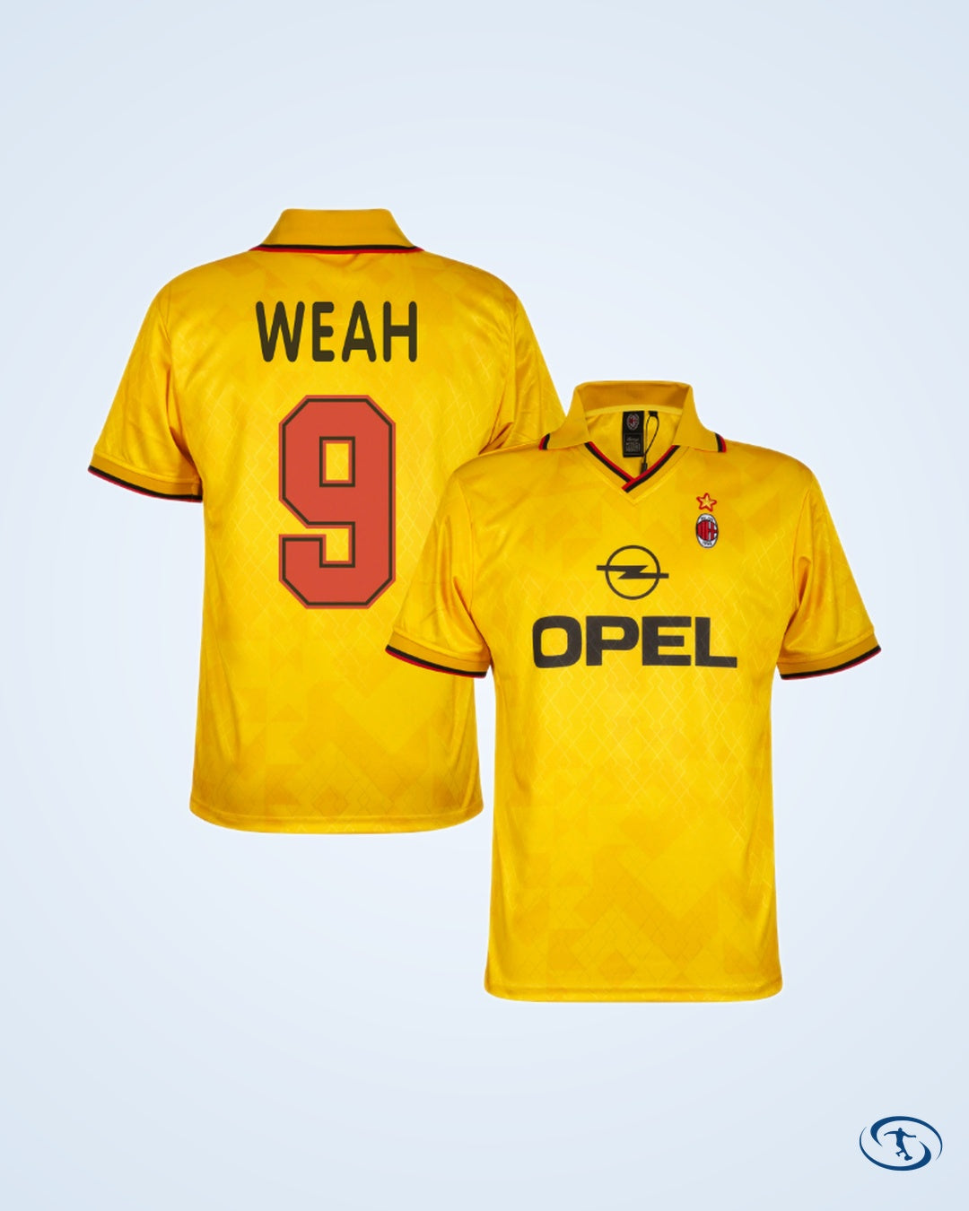 AC Milan Retro 3rd Shirt 1995-1996 (Retro Flex Printing)