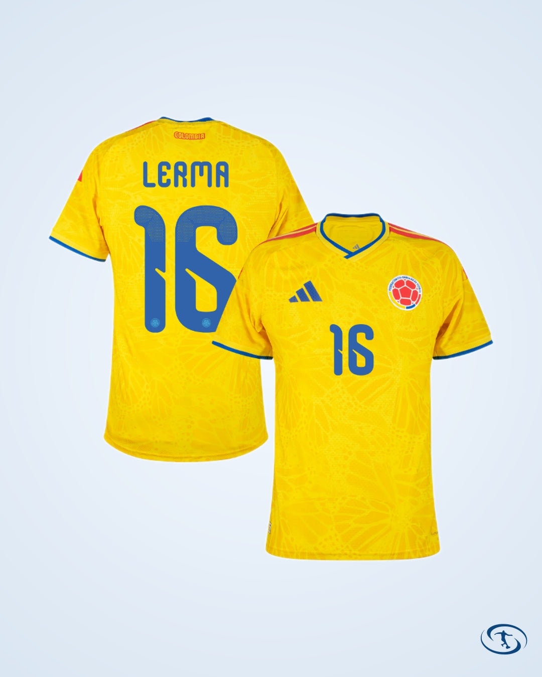 Colombia Authentic Shirt 2026-2027 Player Version (Official Printing)