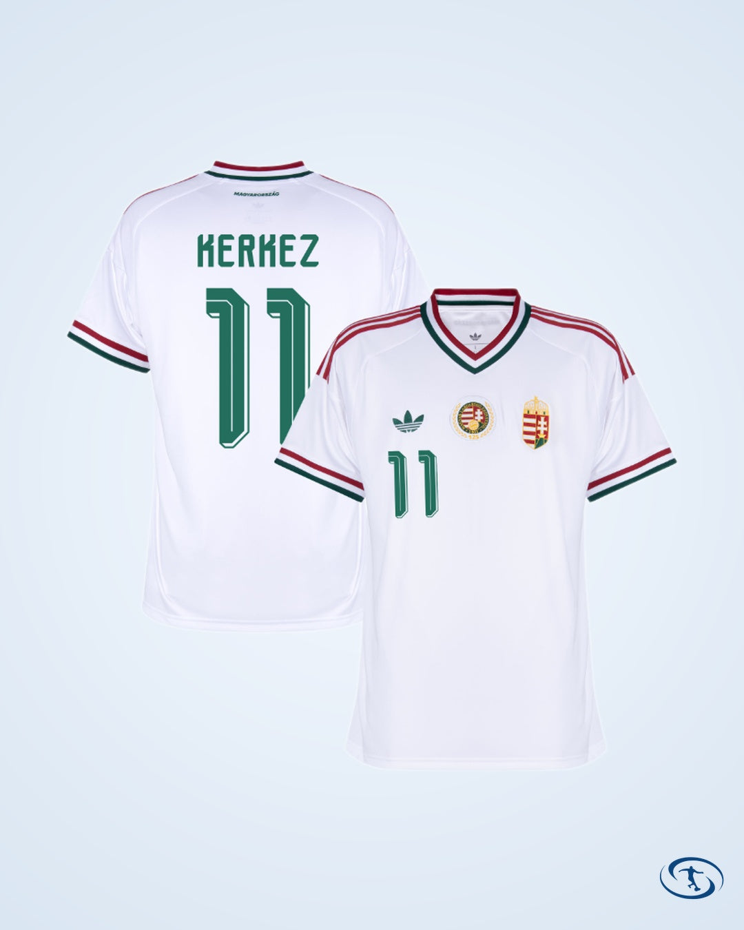 Hungary Away Shirt 2026-2027 Fan Version (Official Printing)