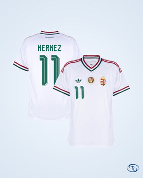 Hungary Away Shirt 2026-2027 Fan Version (Official Printing)