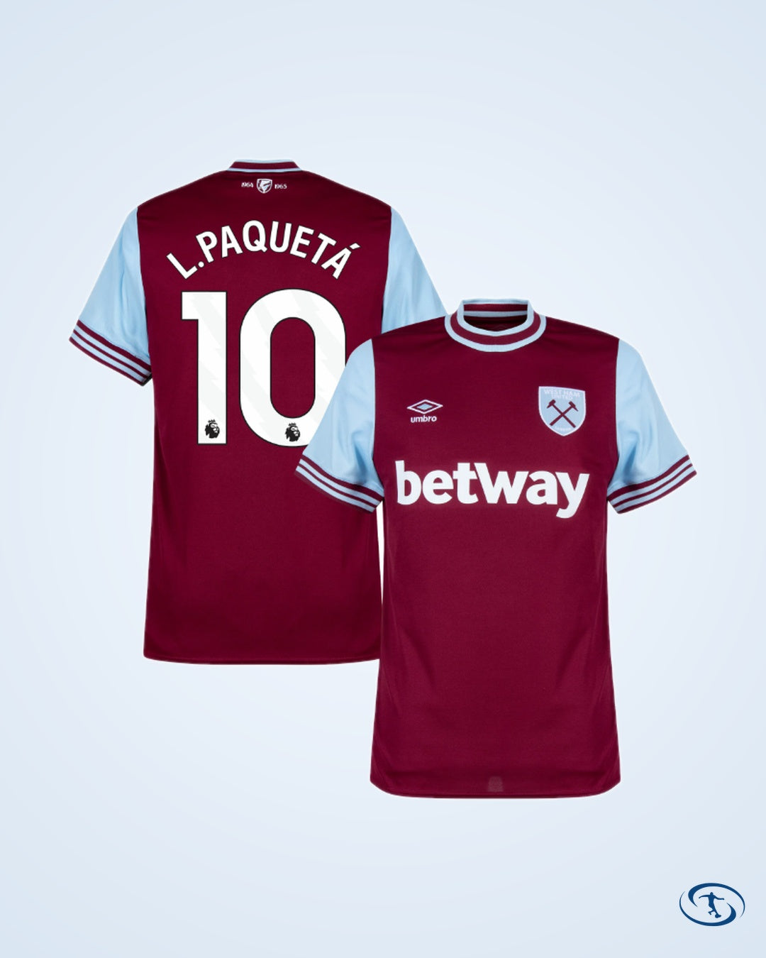 West Ham Home Players Shirts 2024-2025 (Premier League) - Men's