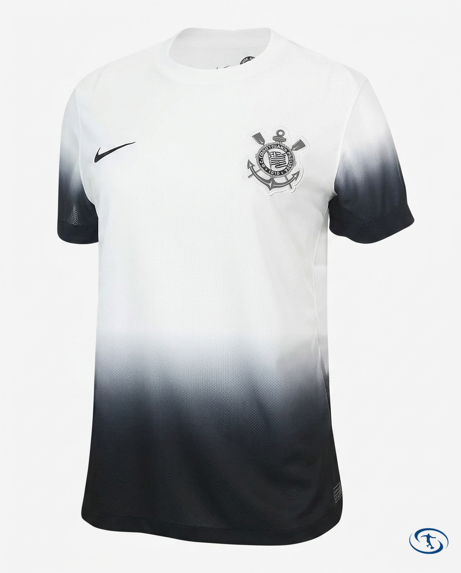 Corinthians Jersey Home 2024/25 Nike Women's - Black & White - Packshot | Sant Sport
