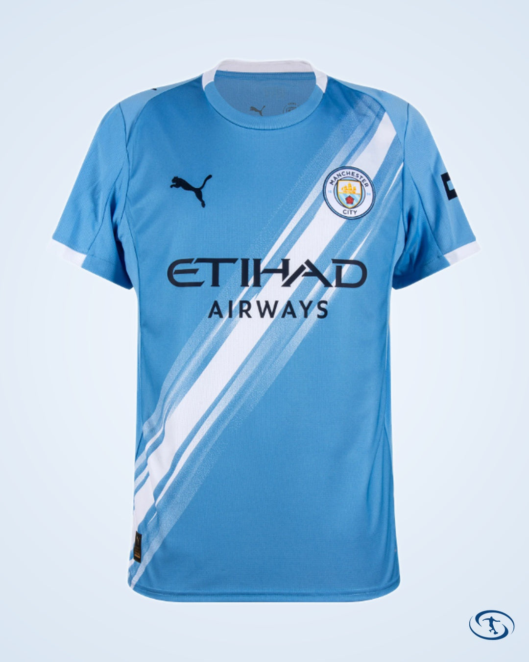 Man City Home Haaland 9 Shirt 2025-2026 (Club World Cup Printing) - Men's | Sant Sport