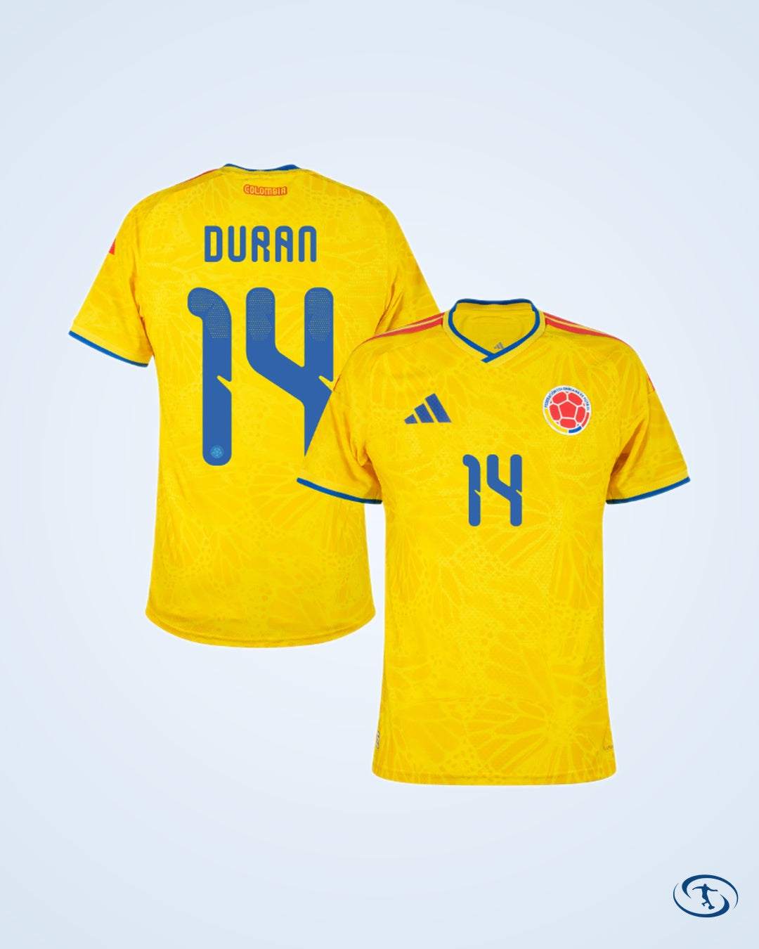 Colombia Authentic Shirt 2026-2027 Player Version (Official Printing)