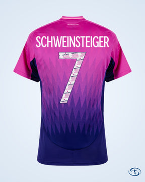Germany Away Player Number Shirt 2024-2025 (Danke Bastian Printing) - Men's