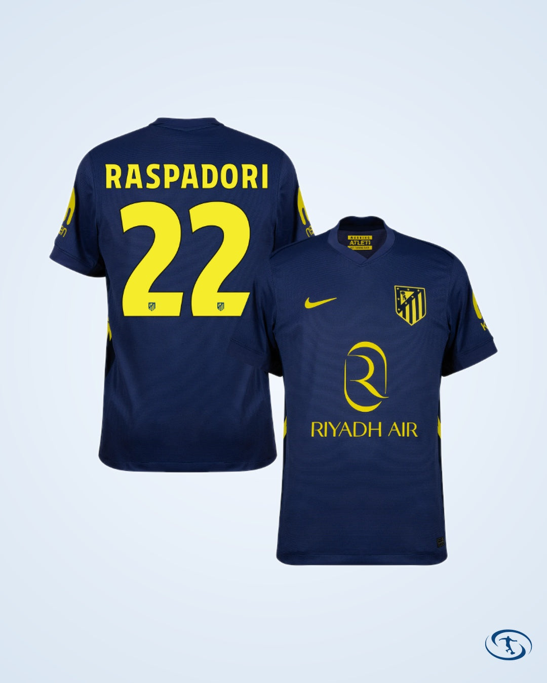 Atletico Madrid Away Giuliano 22 Shirt 2025-2026 Player Version (Official Cup Printing)