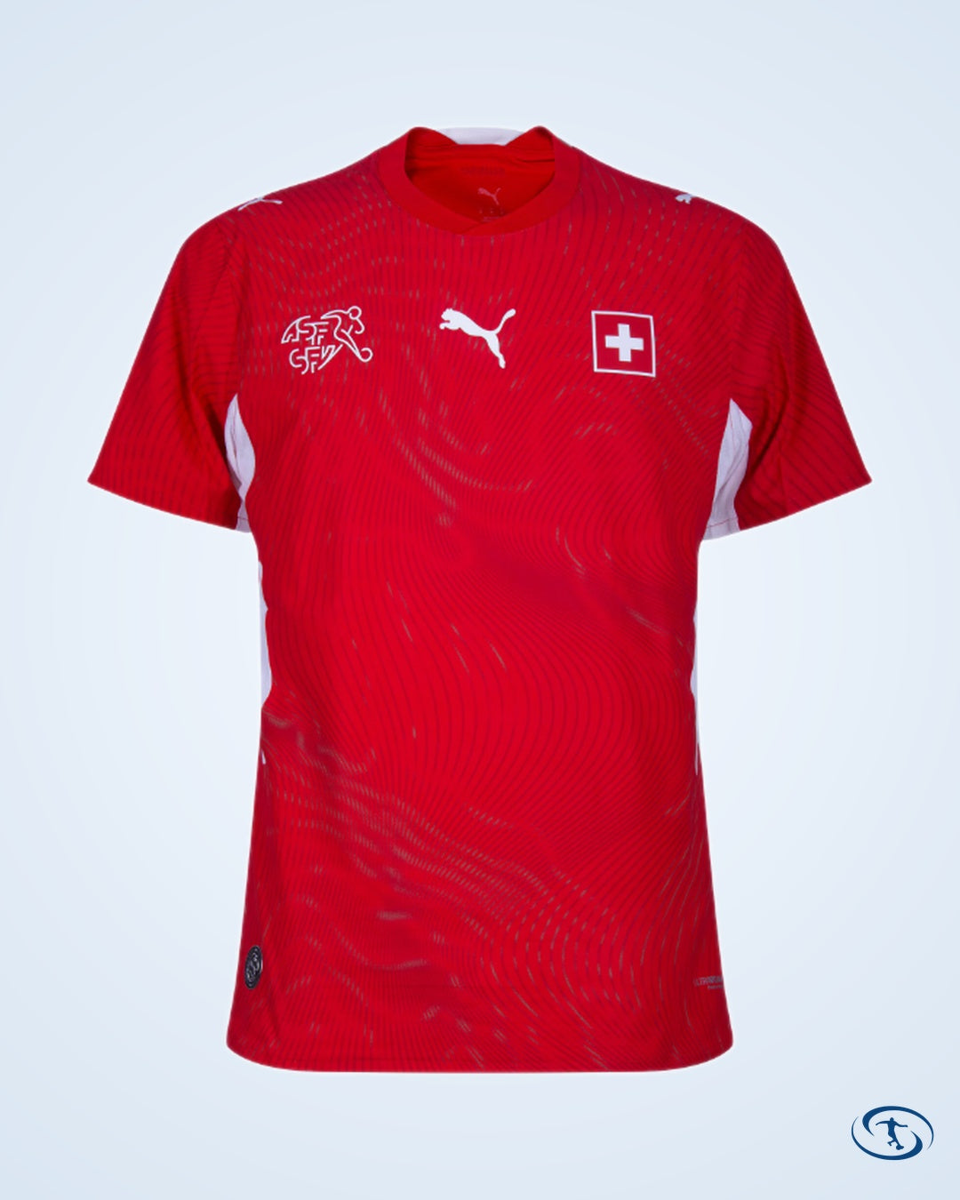 Switzerland Authentic Home Shirt 2026-2027 - Men's