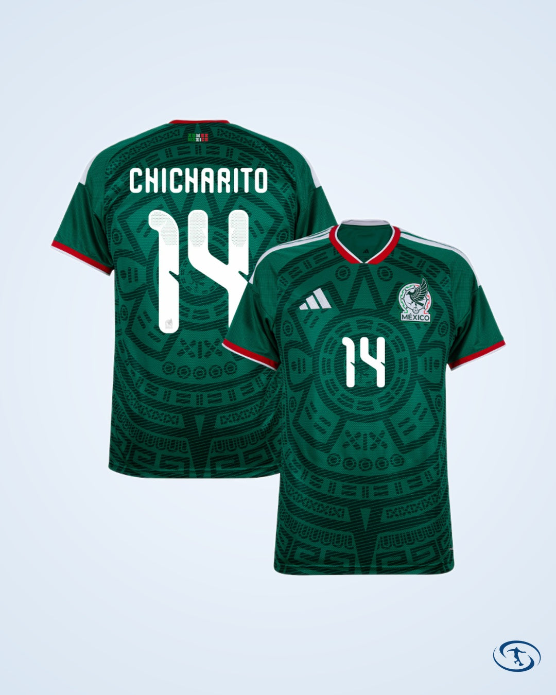 Mexico Home Shirt 2026-2027 Fan Version (Legend Printing)