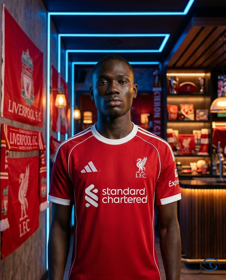 Camisa Liverpool Home 25/26 Torcedor Adidas Masculino - Vermelho - Front View | Sant Sport