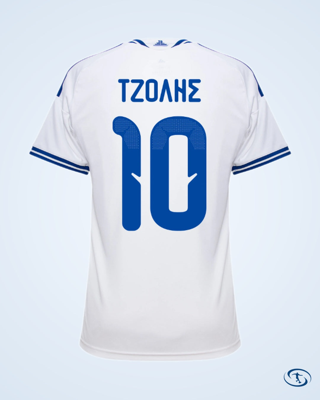 Greece Home Shirt 2026-2027 Fan Version (Greek Alphabet Printing)