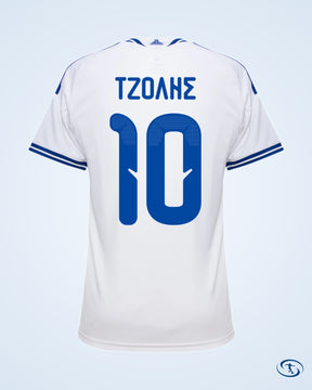Greece Home Shirt 2026-2027 Fan Version (Greek Alphabet Printing)