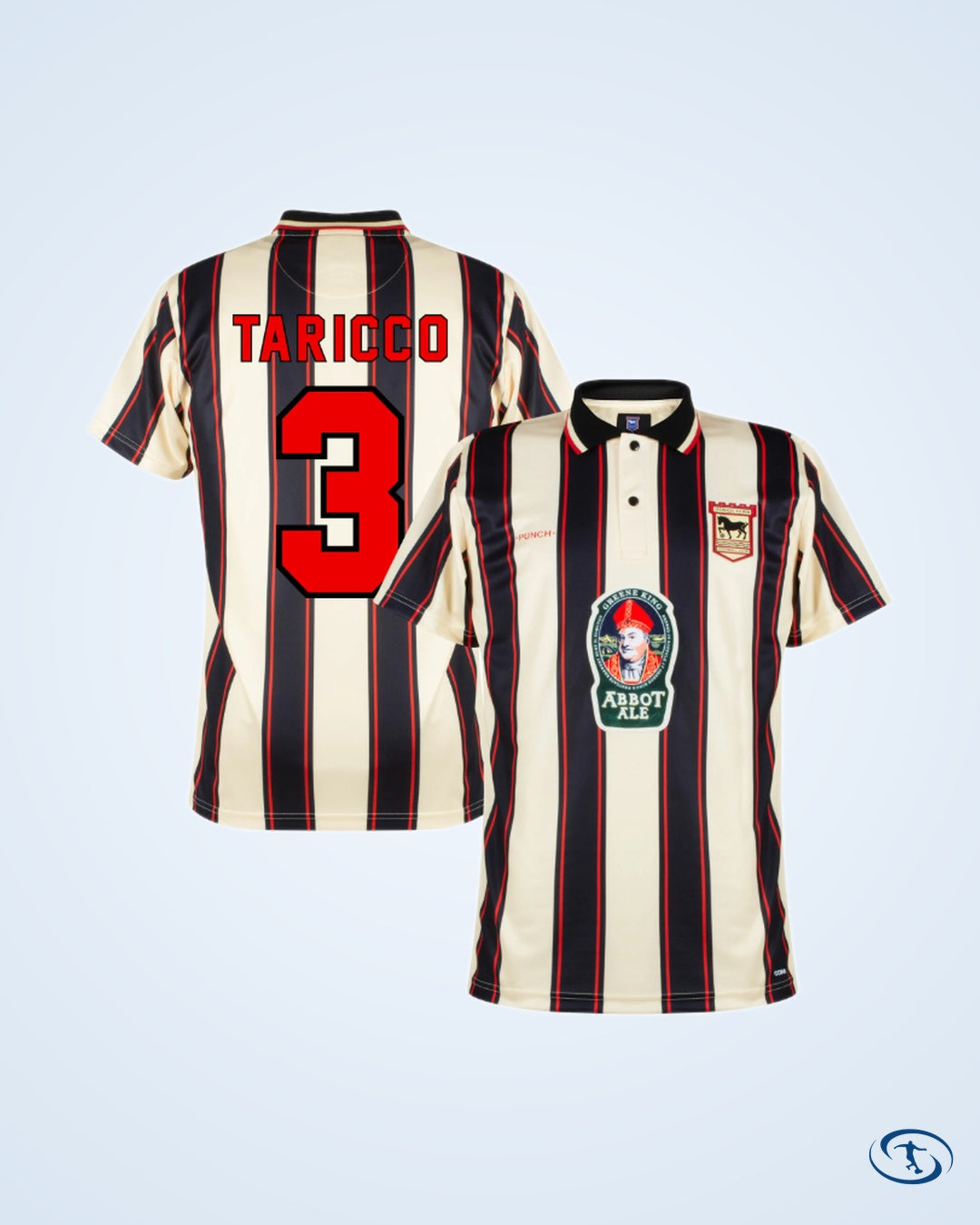 Ipswich Town Retro Shirt 1997-1998 (Retro Flex Printing)