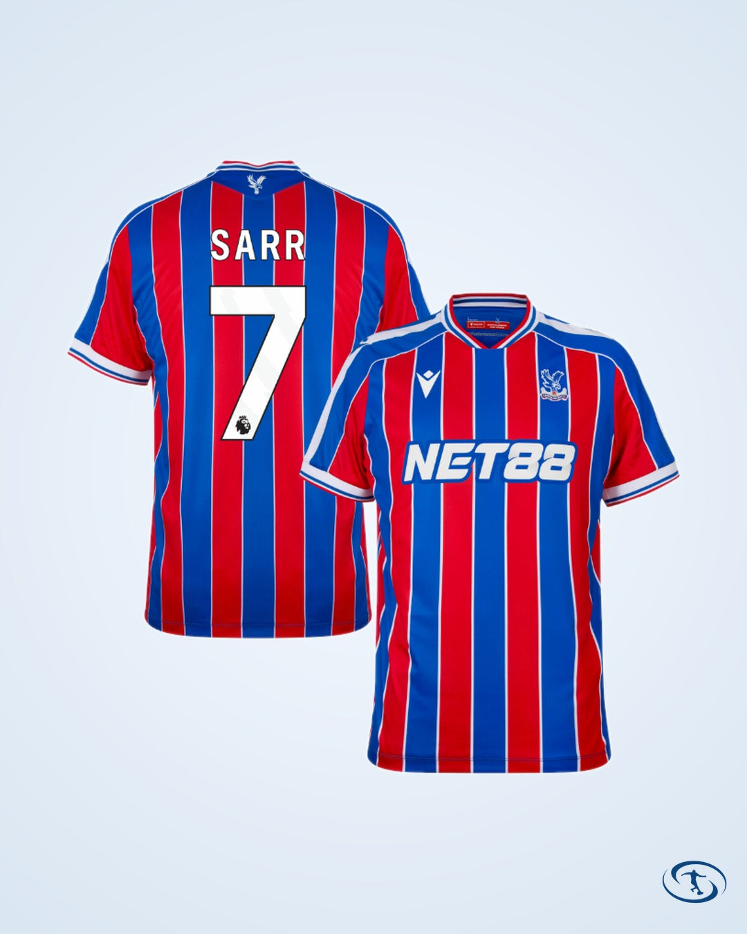 Crystal Palace Home Shirt 2025-2026 Fan Version (Premier League)