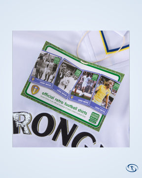 Score Draw Leeds Utd Home Retro Jersey 2000-2002 - Men's