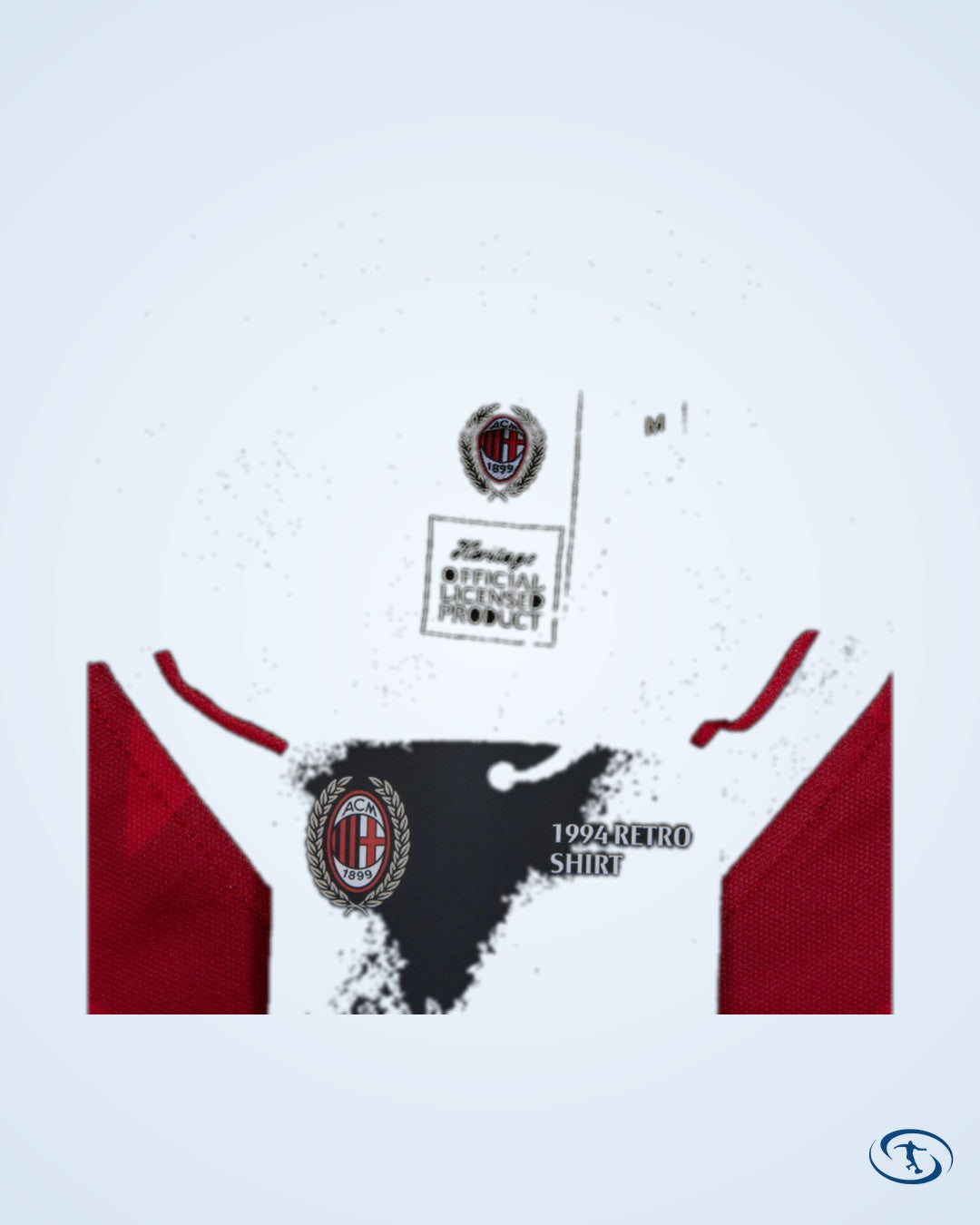 AC Milan Retro Home Player number Shirt 1993-1994 (Retro Flex Printing) - Men's
