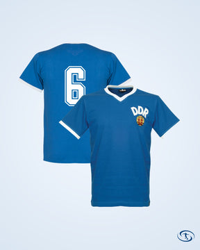 DDR Home Retro Number Shirt World Cup 1974 (Retro Printing)