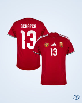 Hungary Authentic Shirt 2026-2027 Player Version (Official Printing)