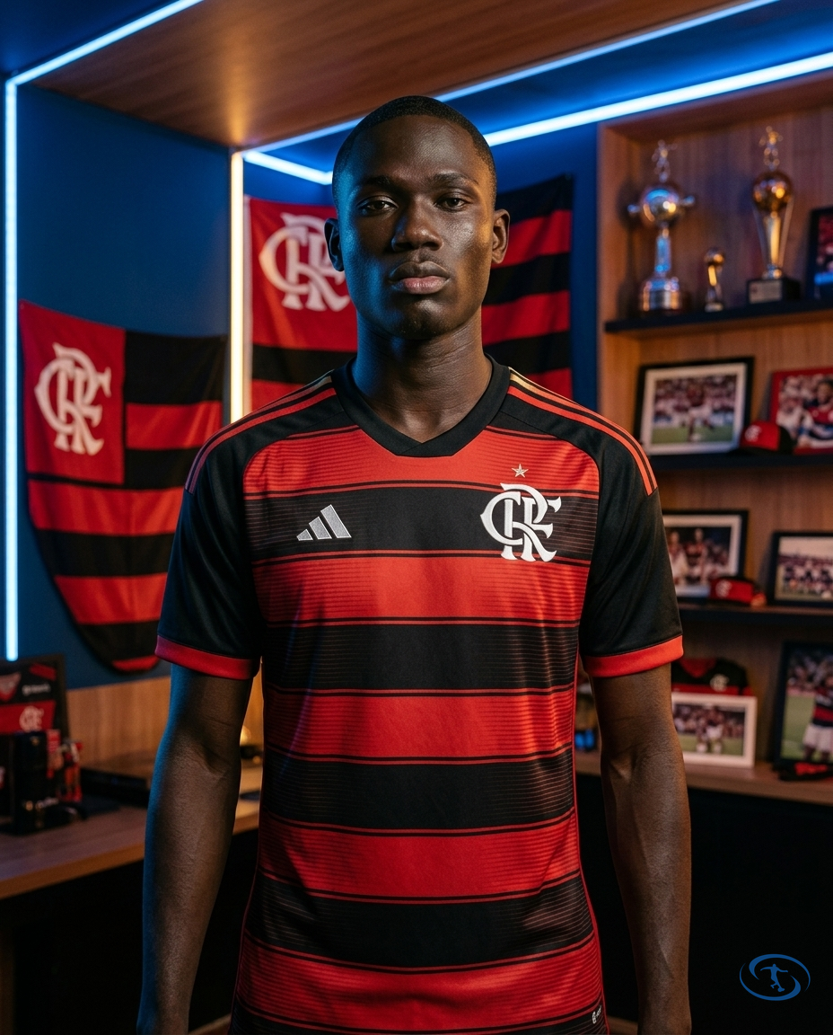 Flamengo Jersey Home 25/26 - Adidas Men's - Front View | Sant Sport