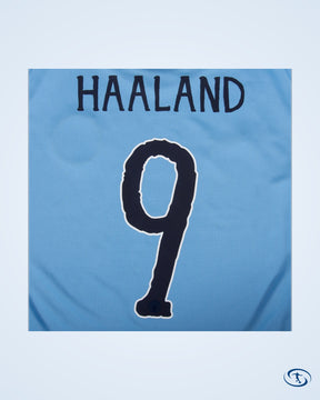 Man City Home Haaland 9 Shirt 2025-2026 (Club World Cup Printing) - Men's
