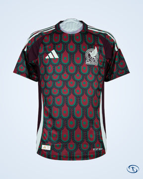 Mexico Home Authentic Shirt 2024-2025 - Men's