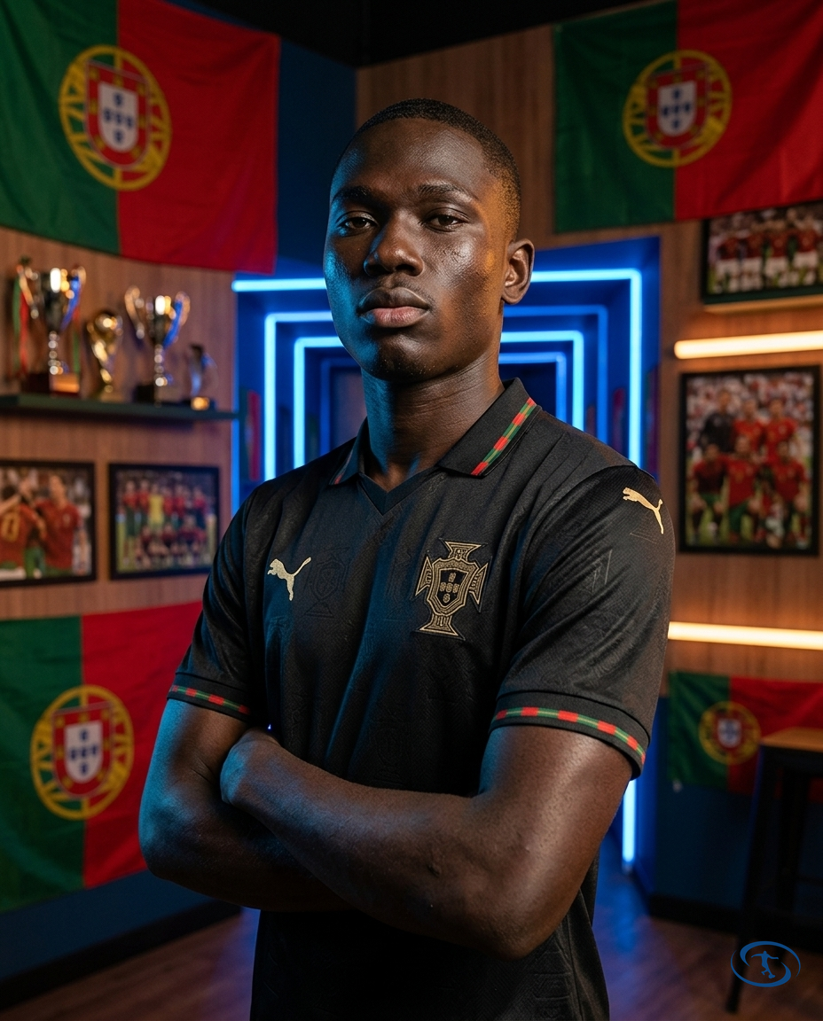 Camisa Portugal Edição Especial Eusébio 2026/27 - Torcedor Puma Masculino - Side View | Sant Sport