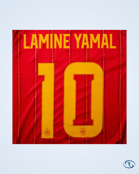 Spain Home L/S Lamine Yamal 10 Shirt 2026-2027 (Official Printing) - Men's