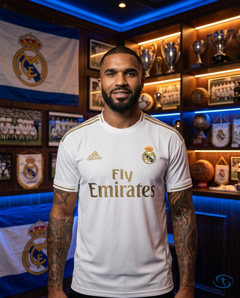Camisa Real Madrid Home Retrô 2019/20 - Torcedor Adidas Masculino - Branco - Front View | Sant Sport