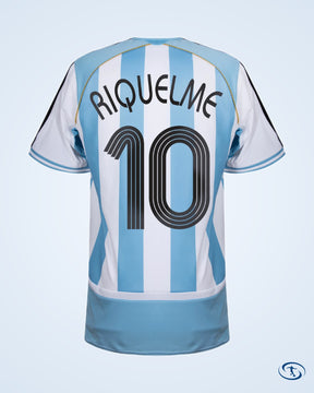 Argentina Reissue Home Shirt 2006 (Retro Flex Printing)