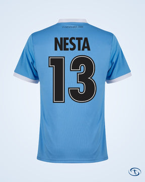 Mizuno Lazio Home Shirt 2025-2026 Fan Version (Legend Printing)