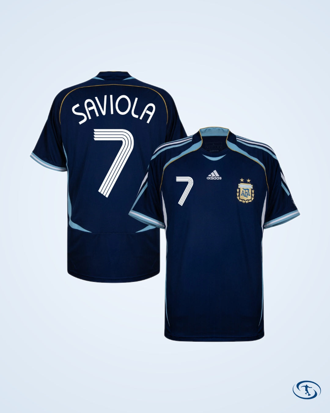 Argentina Reissue Away Shirt 2006 (Retro Flex Printing)