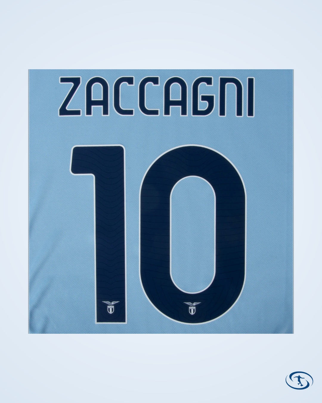 Mizuno Lazio Home Zaccagni 10 Shirt 2024-2025 (Official Printing) - Men's