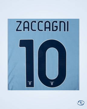 Mizuno Lazio Home Zaccagni 10 Shirt 2024-2025 (Official Printing) - Men's