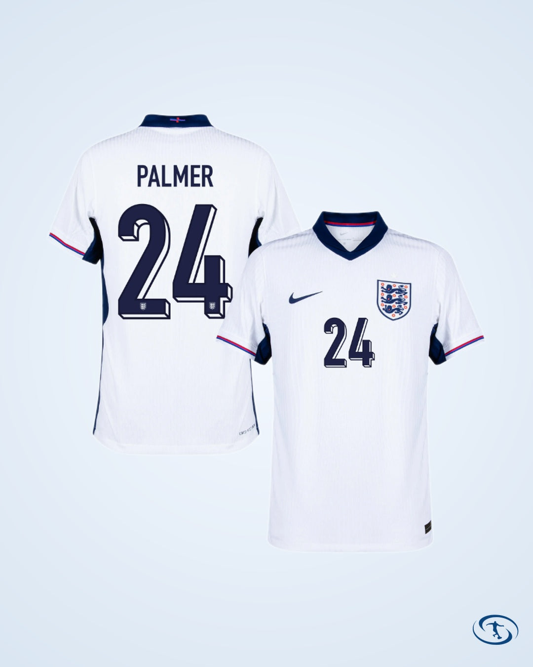 England Home Shirt 2024-2025 Player Version (Official Printing)