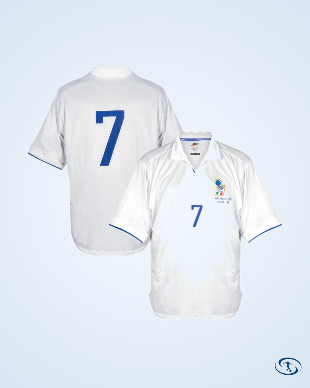 Italy 1998-1999 Away Shirt NEW Condition Match Issue No.7 - Size XL - Men's