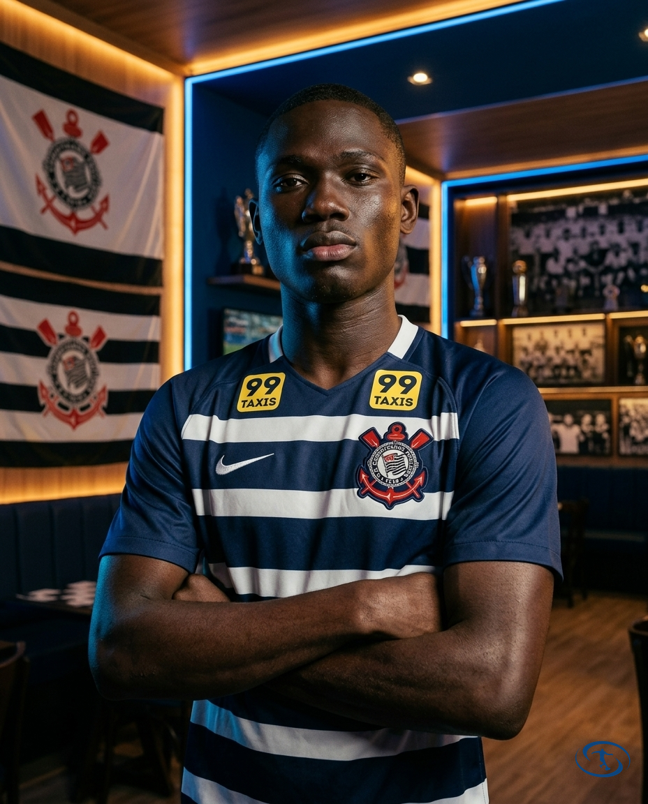 Corinthians Jersey Away 2014/15 Retro Nike Men's - Blue & White - Side View | Sant Sport