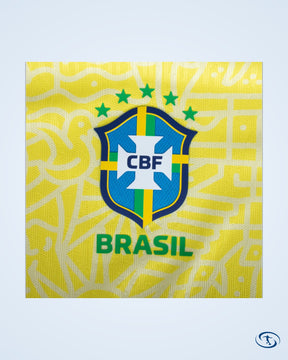Brazil Home Douglas Luiz 18 Shirt 2024-2025 (Official Printing) - Men's