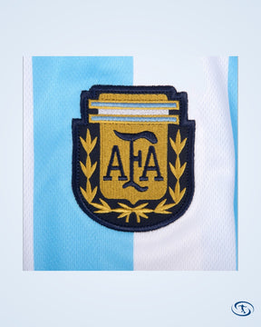 Argentina Home Retro Maradona 10 Shirt 1986 (Gallery Printing) - Men's