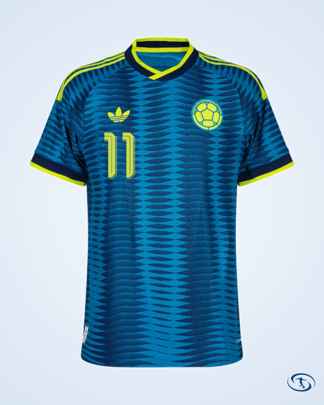 Colombia Authentic Away Asprilla 11 Shirt 2026-2027 (Official Printing) - Men's | Sant Sport