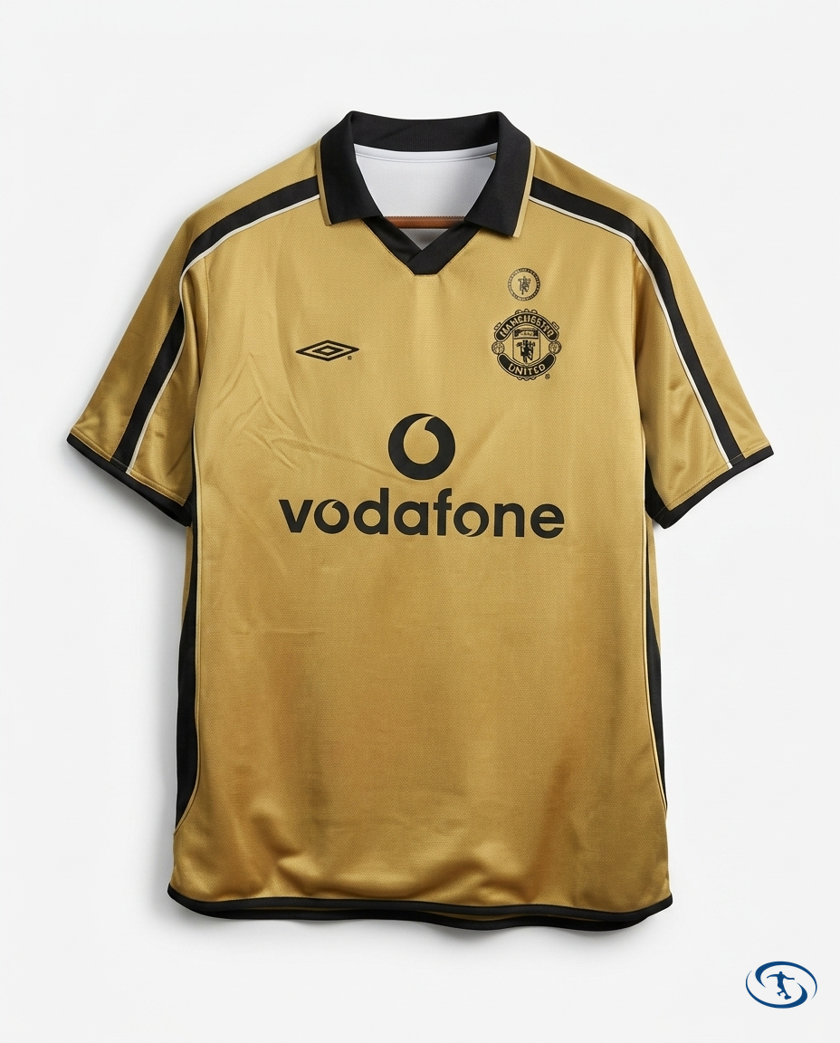 Manchester United Centenário Jersey Retro 2001/02 - Packshot | Sant Sport